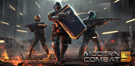 دانلود بازی کامبت 5 مدرن Modern Combat 5 eSports FPS v5.9.0a اندروید