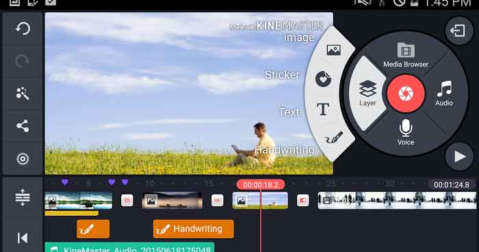 دانلود برنامه KineMaster Pro 7.3.7.31637.GP ویرایش ویدیو حرفه ای اندروید کاملا رایگان